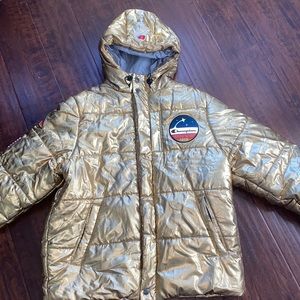 Gold champion jacket